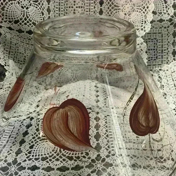 Vintage Glass Chip & Dip Set
Mid Century Modern Brown & Gold - Picture 4 of 16